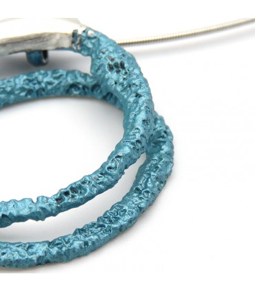 TURQUOISE BLUE OBA PENDANT (ORFEGA)