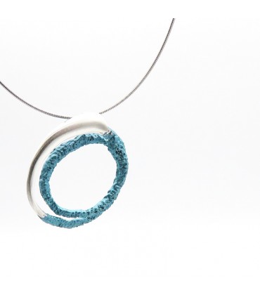 TURQUOISE BLUE OBA PENDANT (ORFEGA)