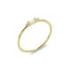 THREE ZIRCONS RING