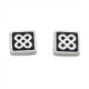 SQUARE MODERNIST FLOWER TILE EARRINGS (PANOT BARCELONA)