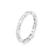 ZIRCONIA RECTANGLE CIRCLE RING