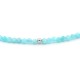 Collar choker Amazonita (mineral)