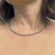 Necklace choker Neon Apatite (mineral)