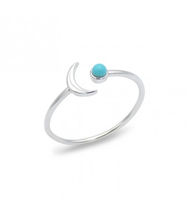 ANELL LLUNA I TURQUESA