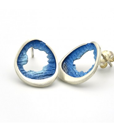 BLUE SUNSET EARRINGS (ORFEGA)