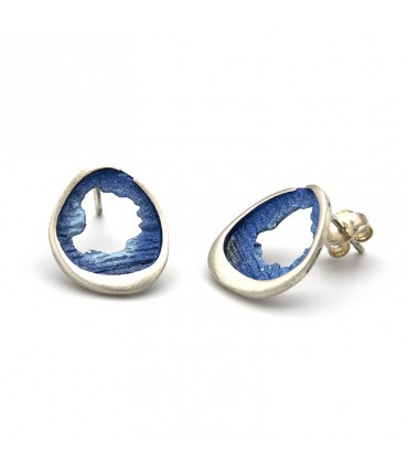 PENDIENTES OCASO AZUL (ORFEGA)