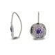 VIOLET MICRO EARRING (ORFEGA)