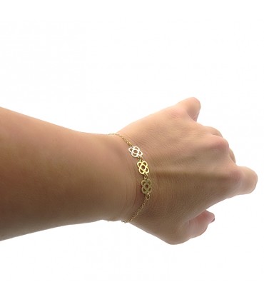 TRIPLE FLOWER OF BARCELONA BRACELET (PANOT)