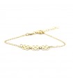 PULSERA TRIPLE FLOR DE BARCELONA  (PANOT)