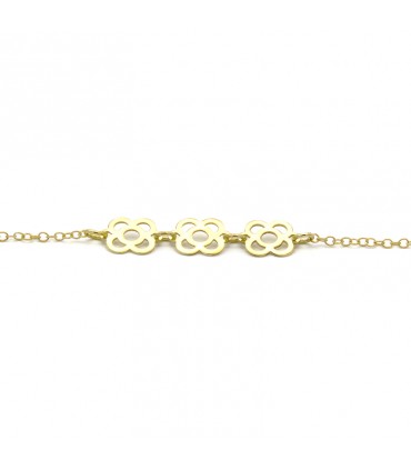 POLSERA TRIPLE FLOR PANOT DE BARCELONA (RAJOLA)
