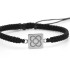 FLOWER OF BARCELONA SQUARE MACRAMÉ BRACELET (PANOT)