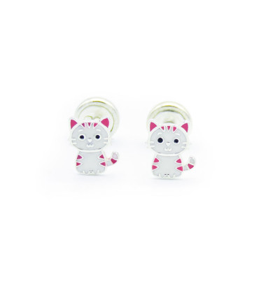 PENDIENTES GATO (ROSCA)