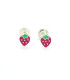 STRAWBERRY EARRINGS ( SCREW)