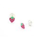 STRAWBERRY EARRINGS ( SCREW)