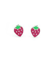 PENDIENTES FRESAS (ROSCA)