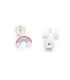RAINBOW EARRINGS (SCREW)