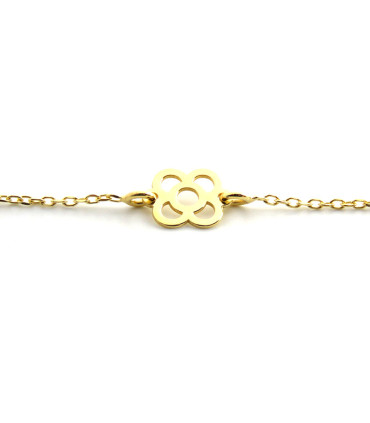 PULSERA FLOR DE BARCELONA Y PERLAS (PANOT)