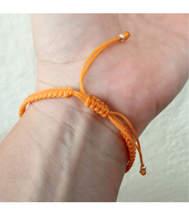 FLOWER OF BARCELONA SQUARE MACRAMÉ BRACELET (PANOT)