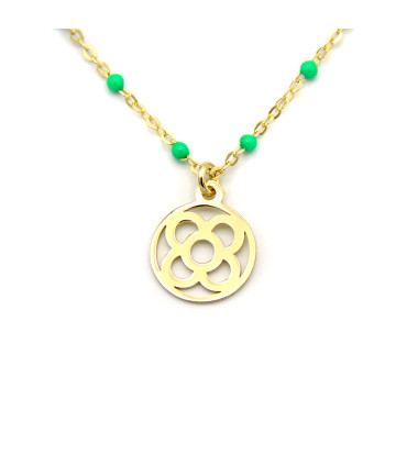 COLLAR AMB ESMALT RAJOLA DE BARCELONA (PANOT)