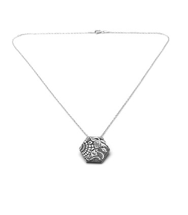 GAUDÍ HEXAGONAL TILE NECKLACE (PANOT GAUDÍ, BARCELONA )