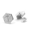 PENDIENTES BALDOSA HEXAGONAL DE GAUDÍ (PANOT GAUDÍ, BARCELONA )
