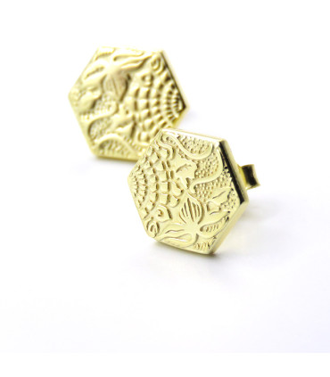 ARRACADES RAJOLA HEXAGONAL DE GAUDÍ (PANOT GAUDÍ, BARCELONA ) BANY D'OR