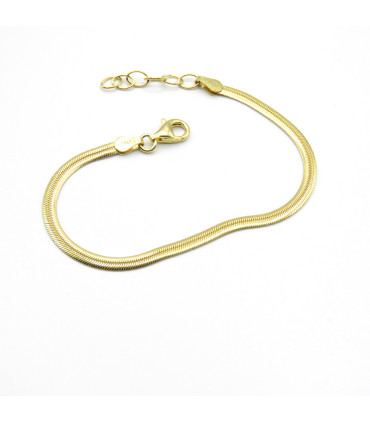 PULSERA SNAKE PLANA (SERPIENTE)
