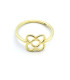 ANILLO CON FLOR DE BARCELONA (BALDOSA)