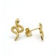 SMALL SNAKE EARRINGS