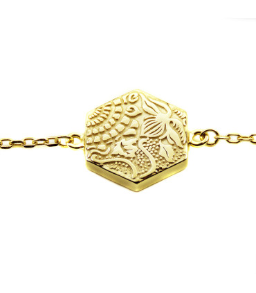 GAUDÍ HEXAGONAL TILE BRACELET (PANOT GAUDÍ, BARCELONA )