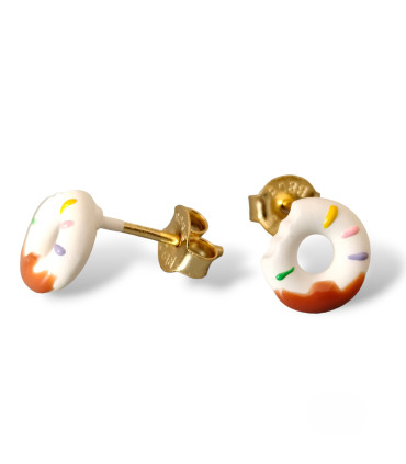PENDIENTES ROSQUILLAS (DONUT)