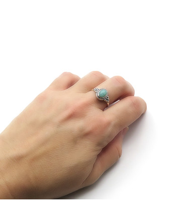 BOHO AMAZONITE RING