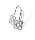 MODERNIST FLOWER LONG EARRINGS WITH HOOK (PANOT BARCELONA)