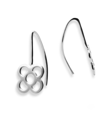 PENDIENTES LARGOS FLOR MODERNISTA CON GANCHO (PANOT BARCELONA)