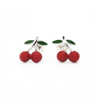 PENDIENTES CEREZAS