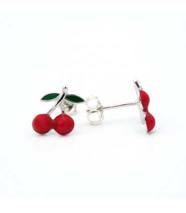 PENDIENTES CEREZAS