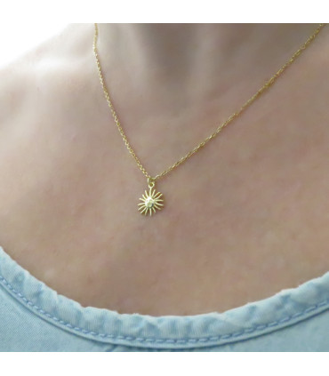 SMALL SUN NECKLACE