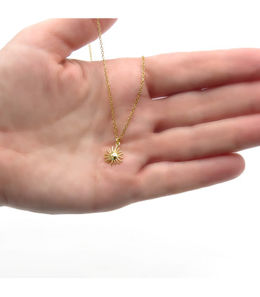 SMALL SUN NECKLACE