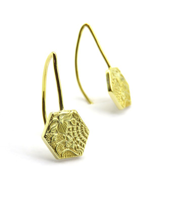 ARRACADES RAJOLA HEXAGONAL DE GAUDÍ LLARGUES (PANOT GAUDÍ, BARCELONA ) BANY D'OR