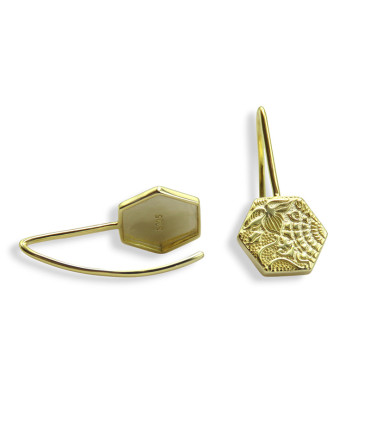 ARRACADES RAJOLA HEXAGONAL DE GAUDÍ LLARGUES (PANOT GAUDÍ, BARCELONA ) BANY D'OR