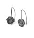 PENDIENTES BALDOSA HEXAGONAL DE GAUDÍ LARGO (PANOT GAUDÍ, BARCELONA ) PLATA