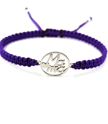 PULSERA DE MACRAMÉ MAMA