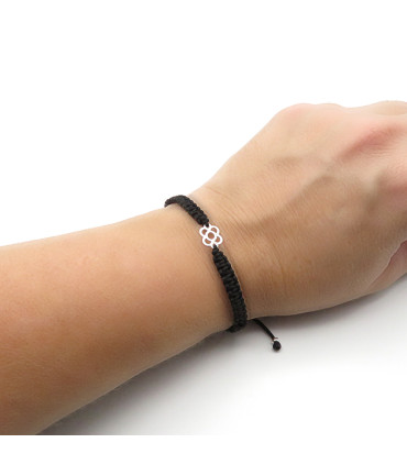 PULSERA DE MACRAMÉ FLOR DE BARCELONA (PANOT)