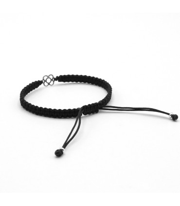PULSERA DE MACRAMÉ FLOR DE BARCELONA (PANOT)