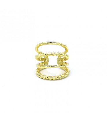 EAR CUFF QUATRE AROS MINI BOLES
