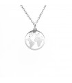 WORLD MAP PENDANT