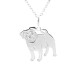 PUG or CARLINO DOG PENDANT