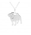 PUG or CARLINO DOG PENDANT
