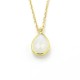 MOONSTONE MINERAL TEARDROP PENDANT