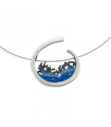 COLGANTE OLA AZUL (ORFEGA)